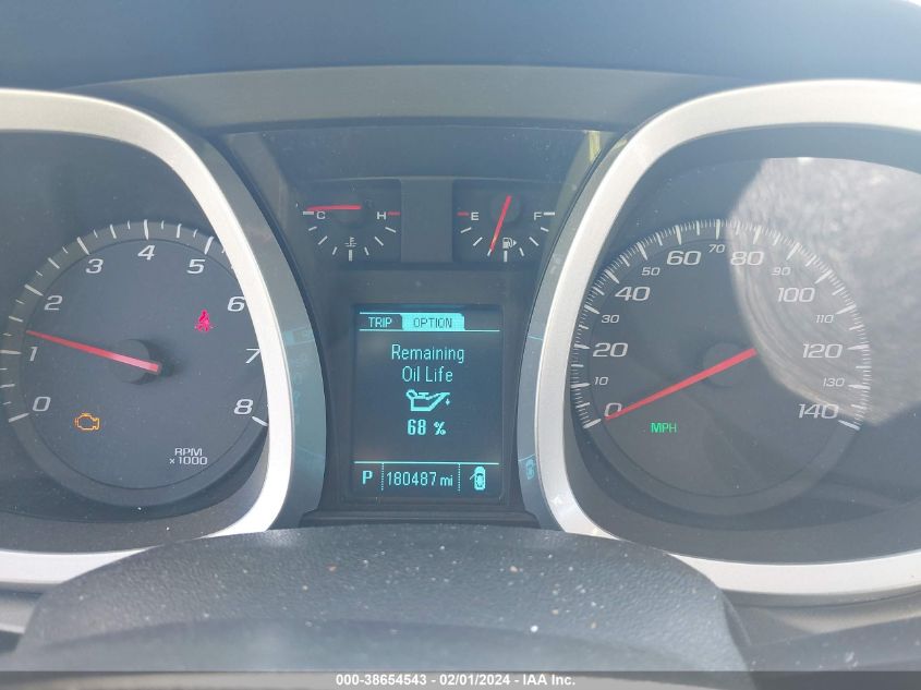 2013 CHEVROLET EQUINOX LT - 2GNALPEK6D6110134