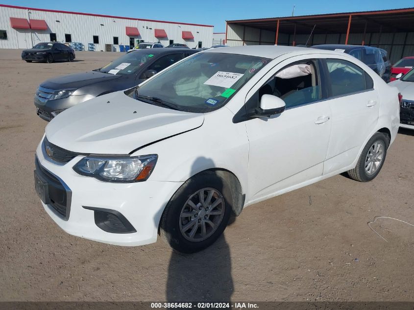 2017 CHEVROLET SONIC LT - 1G1JD5SH5H4168240