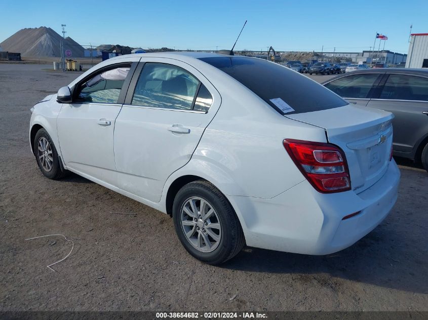 2017 CHEVROLET SONIC LT - 1G1JD5SH5H4168240
