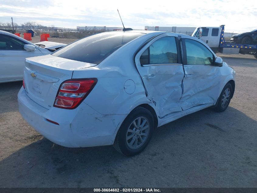 2017 CHEVROLET SONIC LT - 1G1JD5SH5H4168240