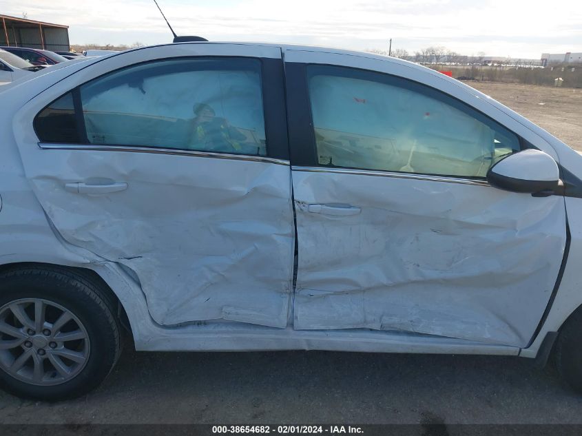 2017 CHEVROLET SONIC LT - 1G1JD5SH5H4168240