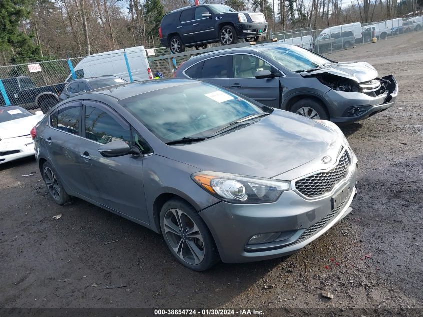 2014 KIA FORTE EX - KNAFX4A88E5229826