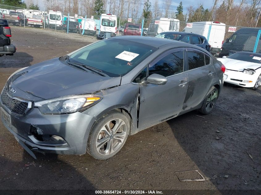 2014 KIA FORTE EX - KNAFX4A88E5229826