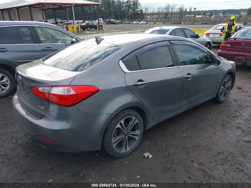 2014 KIA FORTE EX - KNAFX4A88E5229826