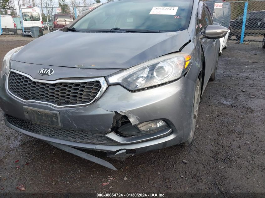 2014 KIA FORTE EX - KNAFX4A88E5229826