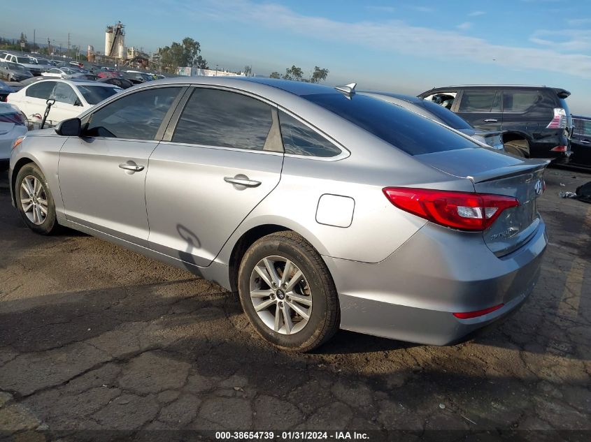 2015 HYUNDAI SONATA SE - 5NPE24AF5FH156959