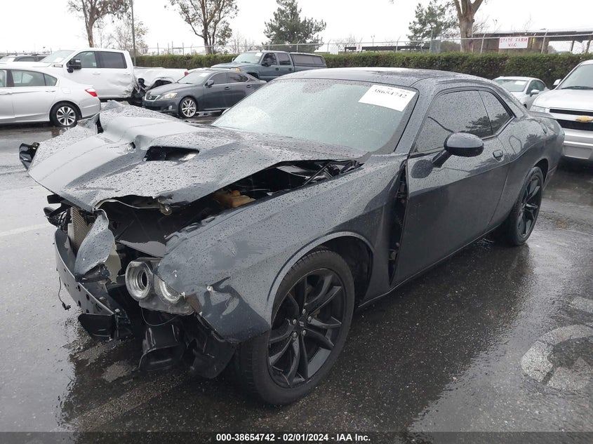 VIN 2C3CDZAG1JH246445 2018 DODGE CHALLENGER SXT