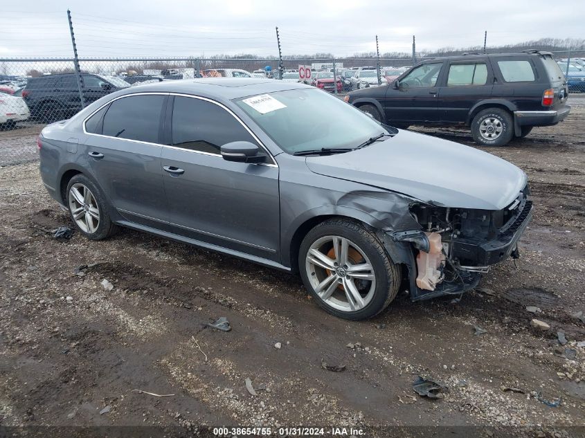 2015 VOLKSWAGEN PASSAT 2.0L TDI SE - 1VWBV7A3XFC064353