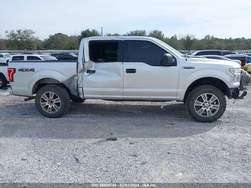 2017 FORD F-150 SUPERCREW - 1FTEW1E80HFA11517