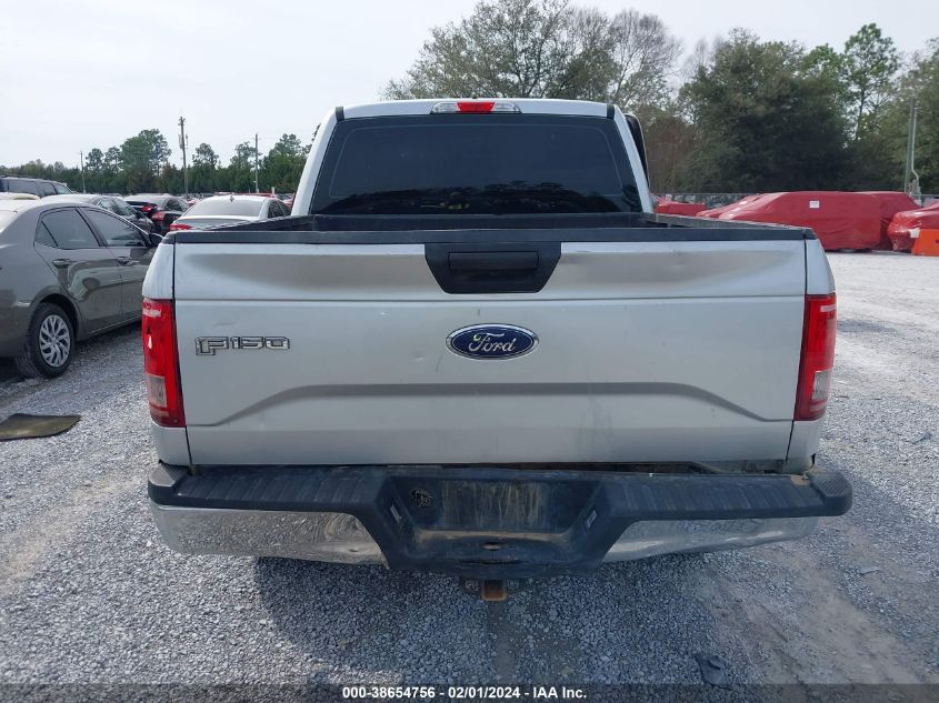 2017 FORD F-150 SUPERCREW - 1FTEW1E80HFA11517