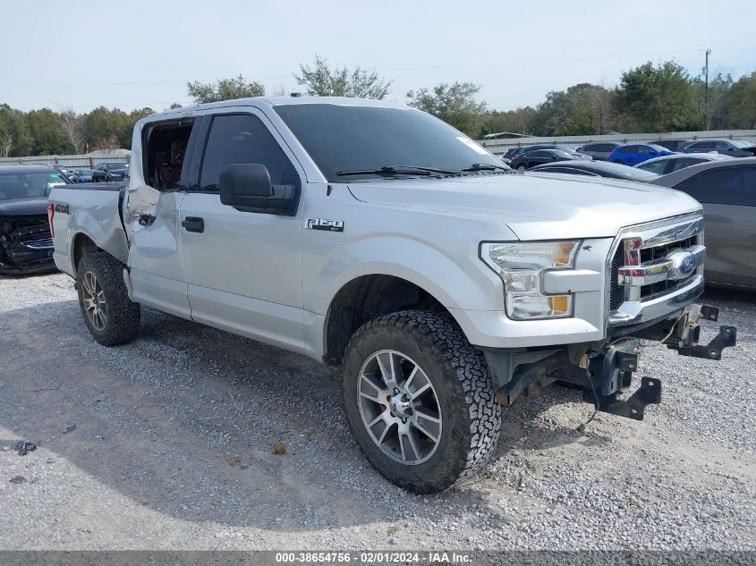 2017 FORD F-150 SUPERCREW - 1FTEW1E80HFA11517