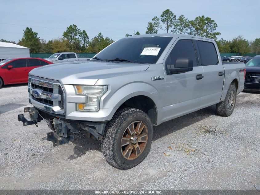 2017 FORD F-150 SUPERCREW - 1FTEW1E80HFA11517