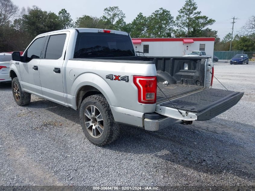2017 FORD F-150 SUPERCREW - 1FTEW1E80HFA11517
