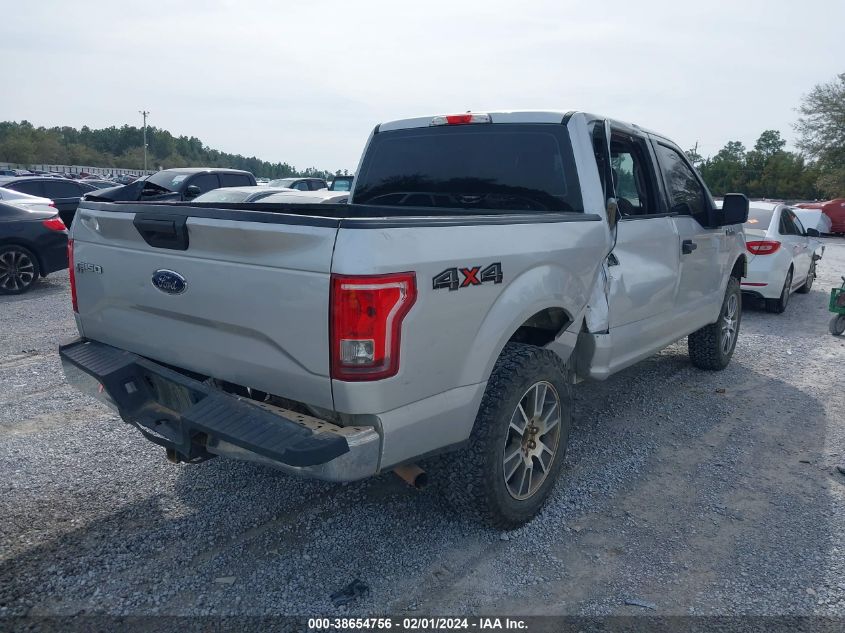 2017 FORD F-150 SUPERCREW - 1FTEW1E80HFA11517