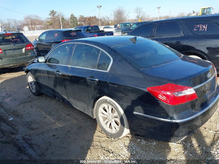 2013 HYUNDAI GENESIS 3.8 - KMHGC4DD2DU221460