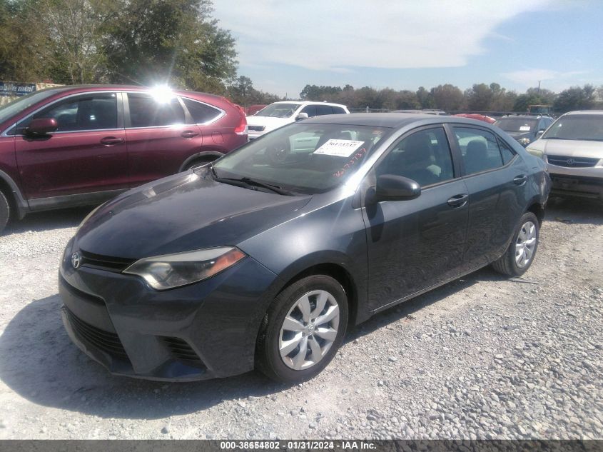 2014 TOYOTA COROLLA LE - 5YFBURHE3EP138128
