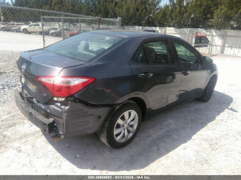 2014 TOYOTA COROLLA LE - 5YFBURHE3EP138128