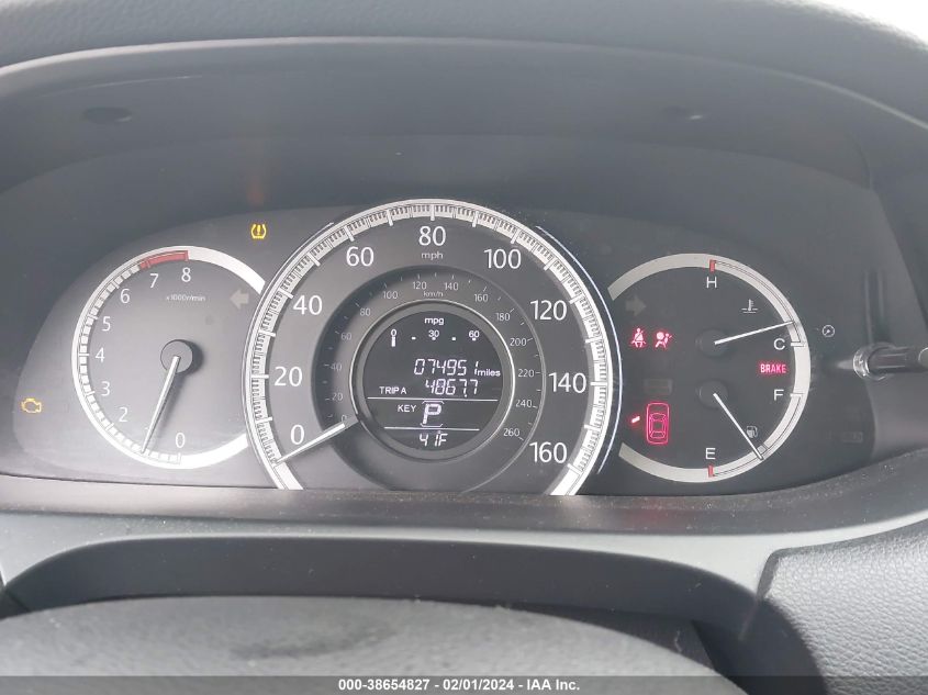 2015 HONDA ACCORD EXL - 1HGCR3F89FA038591
