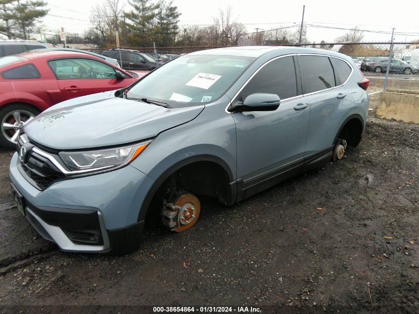 2020 HONDA CR-V AWD EX-L - 2HKRW2H88LH670060