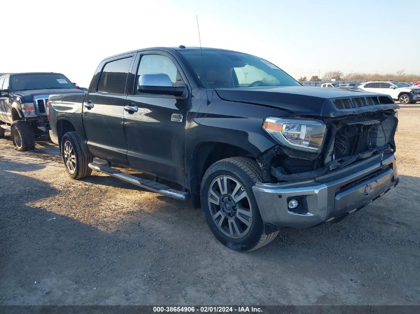 2018 TOYOTA TUNDRA CREWMAX 1794/PLATINUM - 5TFAW5F1XJX735755