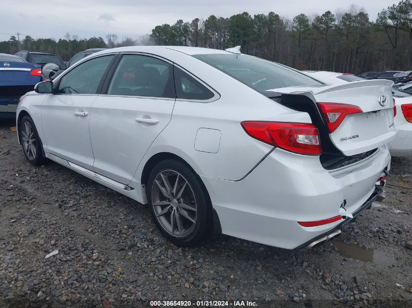 2017 HYUNDAI SONATA SPORT 2.0T - 5NPE34AB7HH495901