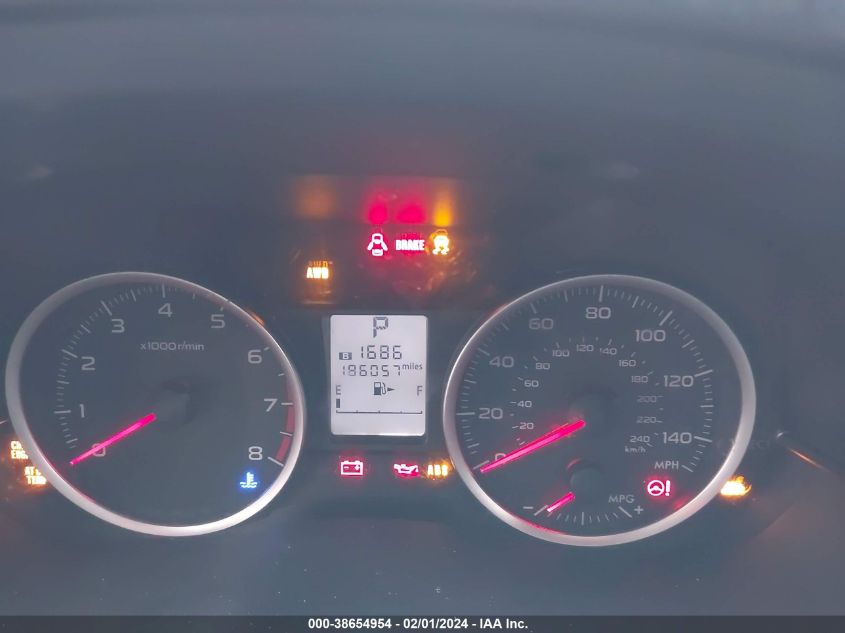 2013 SUBARU XV CROSSTREK 2.0 PREMIUM - JF2GPACC5D2837876