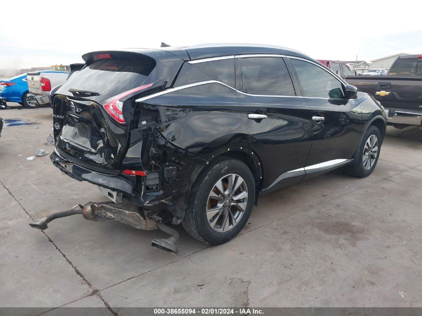 2016 NISSAN MURANO SL - 5N1AZ2MG3GN112166
