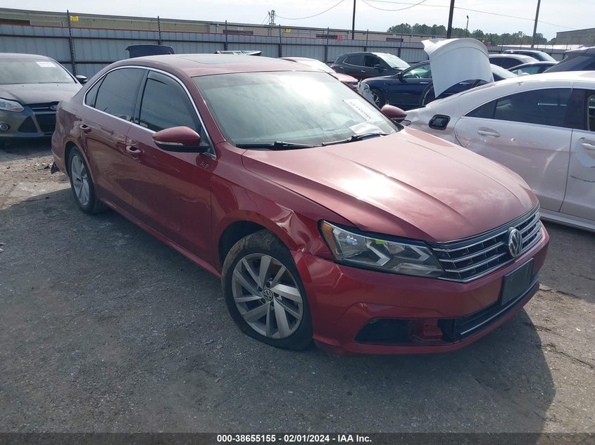 VIN 1VWBA7A35JC019714 2018 VOLKSWAGEN PASSAT SE