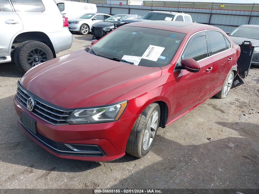 VIN 1VWBA7A35JC019714 2018 VOLKSWAGEN PASSAT SE