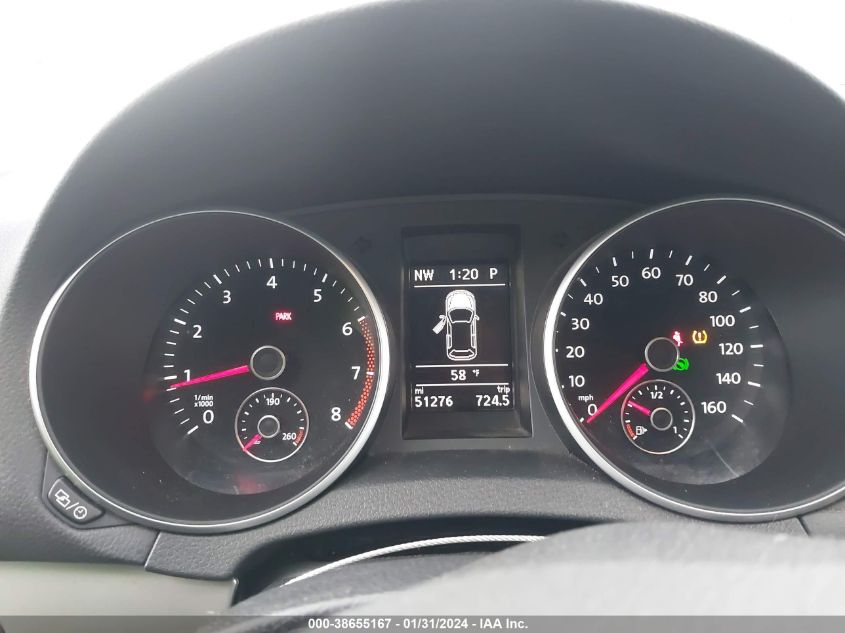 2014 VOLKSWAGEN GOLF 2.5L - WVWDB7AJ9EW009666