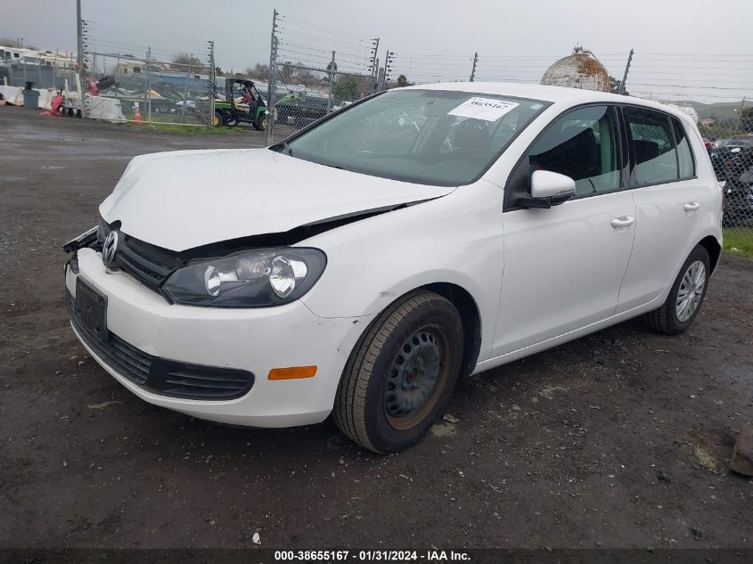 2014 VOLKSWAGEN GOLF 2.5L - WVWDB7AJ9EW009666