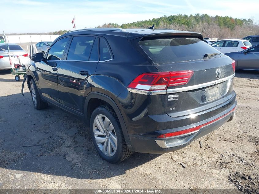 VIN: 1V25C2CA7LC201635 2020 VOLKSWAGEN ATLAS CROSS SPORT SE