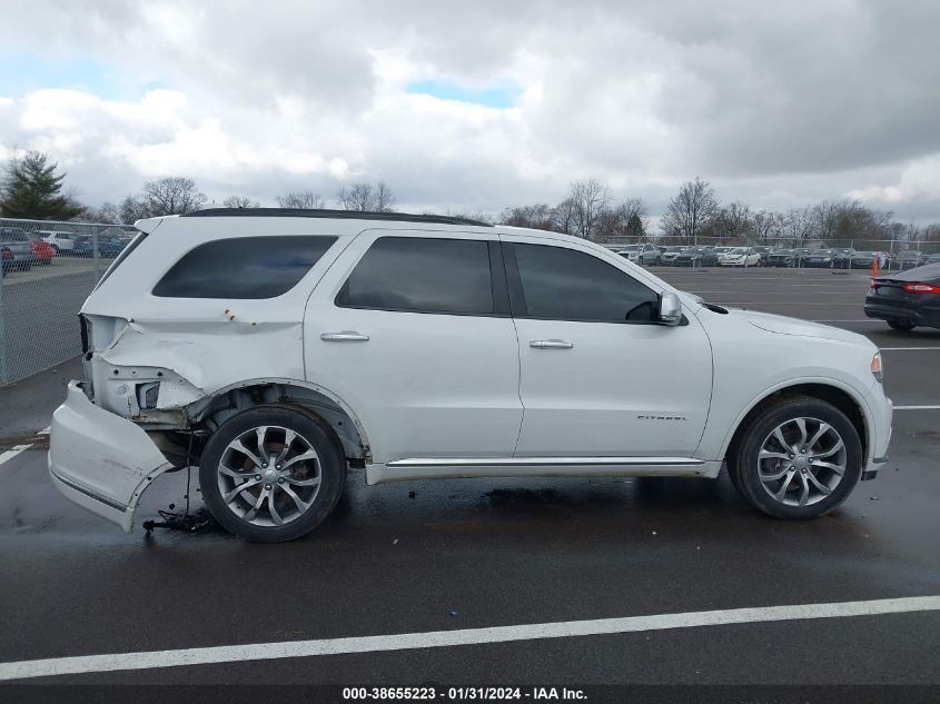 2018 DODGE DURANGO CITADEL ANODIZED PLATINUM AWD - 1C4RDJEG7JC414738