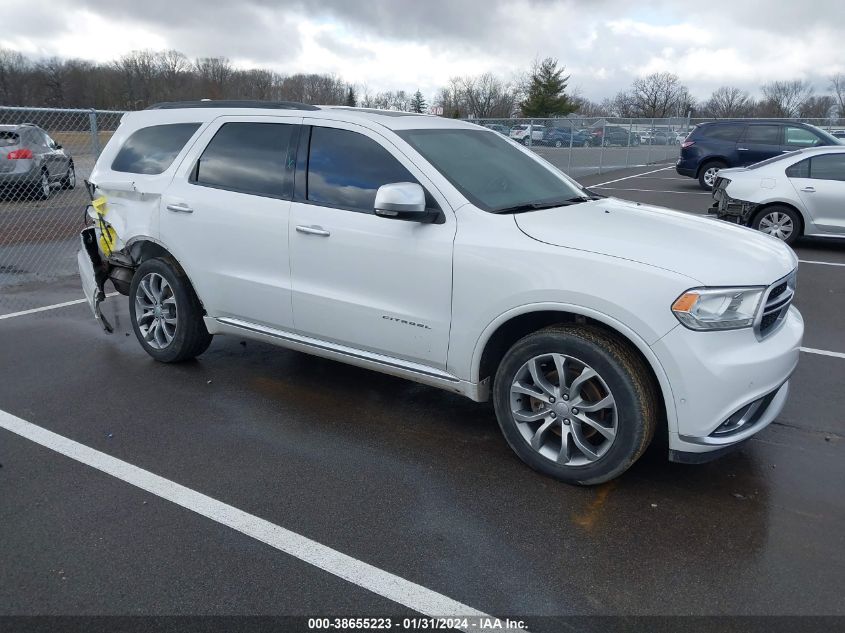 2018 DODGE DURANGO CITADEL ANODIZED PLATINUM AWD - 1C4RDJEG7JC414738