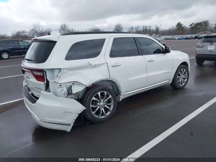 2018 DODGE DURANGO CITADEL ANODIZED PLATINUM AWD - 1C4RDJEG7JC414738