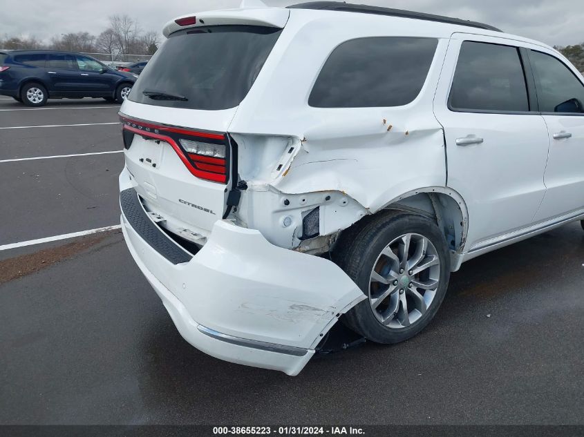 2018 DODGE DURANGO CITADEL ANODIZED PLATINUM AWD - 1C4RDJEG7JC414738