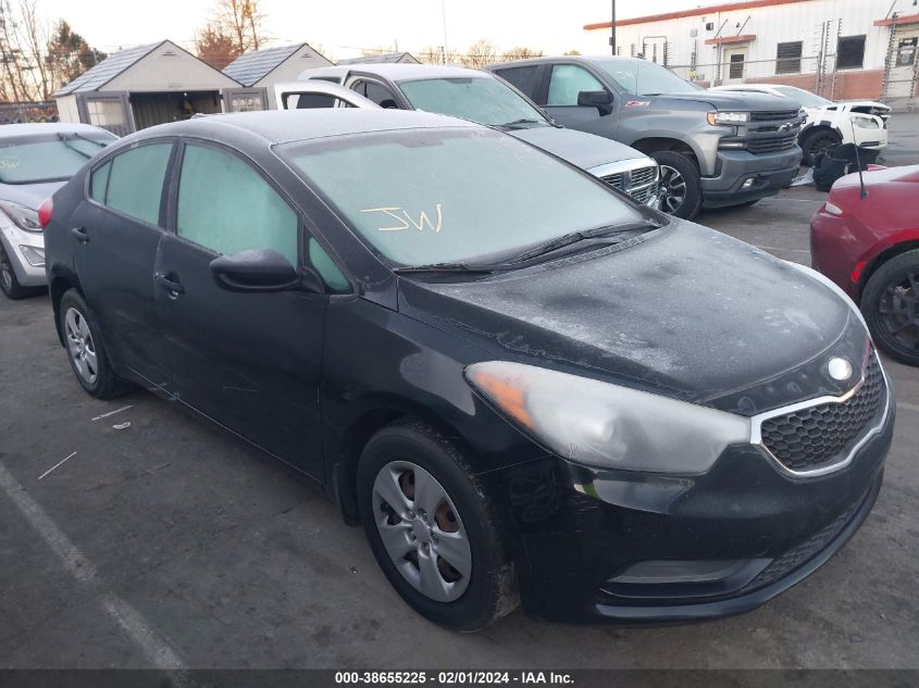 2014 KIA FORTE LX - KNAFK4A69E5191116