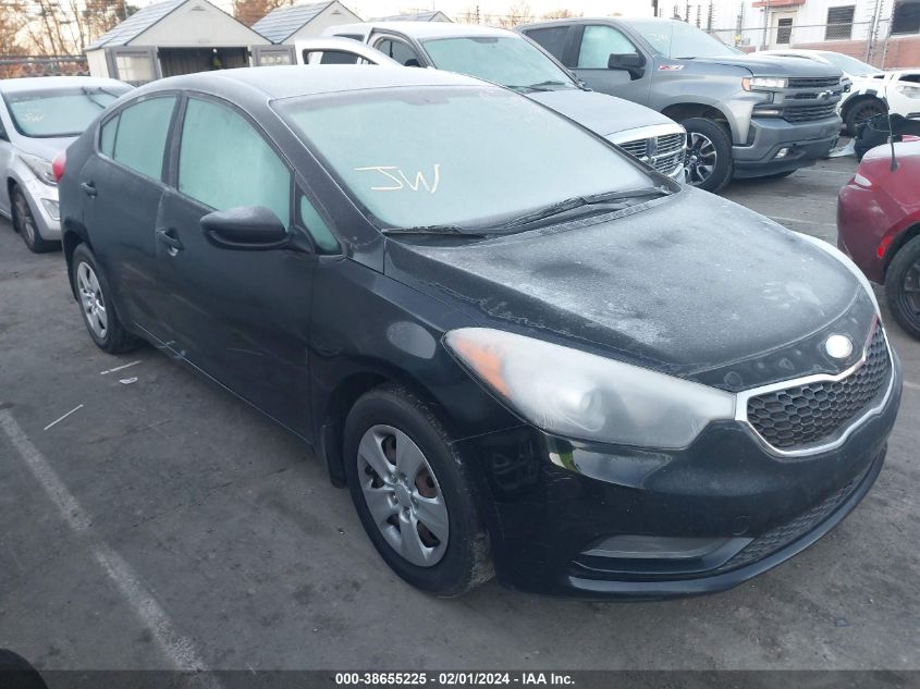 2014 KIA FORTE LX - KNAFK4A69E5191116