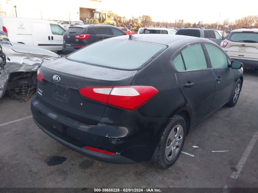 2014 KIA FORTE LX - KNAFK4A69E5191116