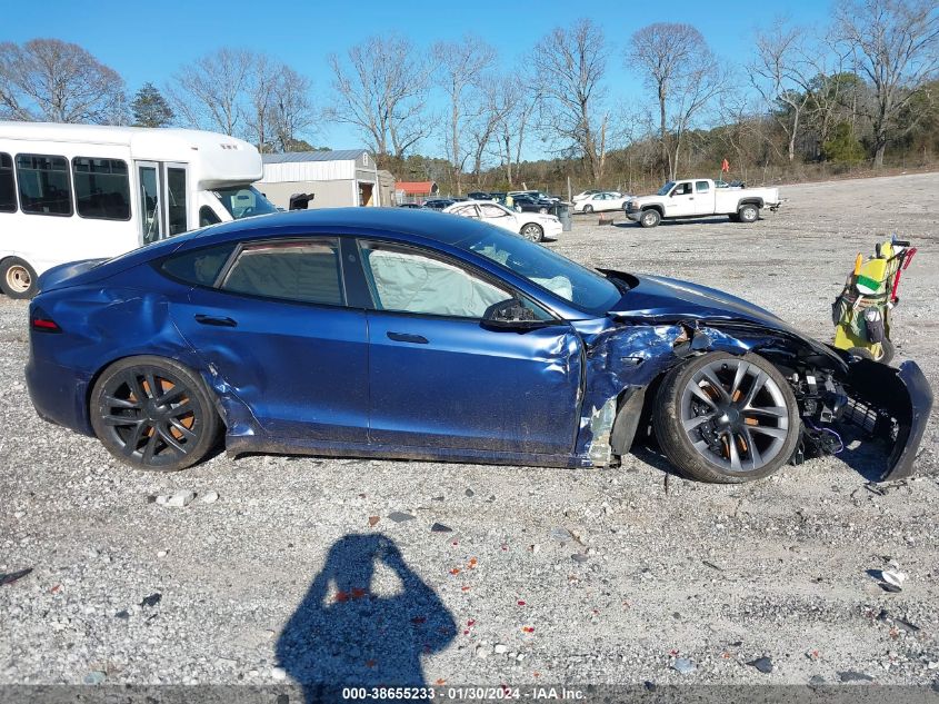 2022 TESLA MODEL S DUAL MOTOR ALL-WHEEL DRIVE - 5YJSA1E58NF475081