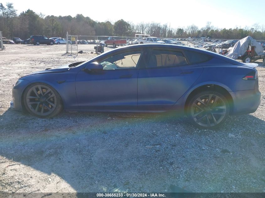 2022 TESLA MODEL S DUAL MOTOR ALL-WHEEL DRIVE - 5YJSA1E58NF475081