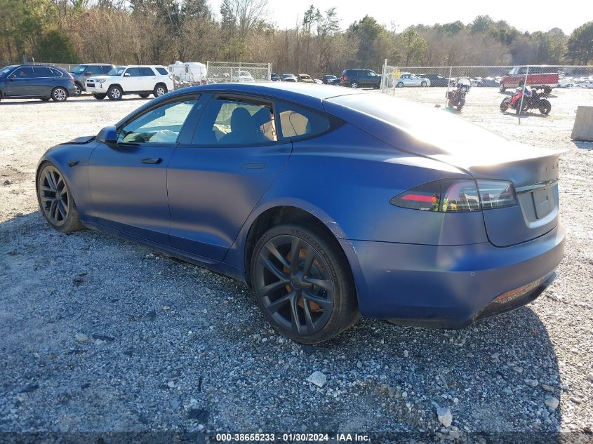 2022 TESLA MODEL S DUAL MOTOR ALL-WHEEL DRIVE - 5YJSA1E58NF475081