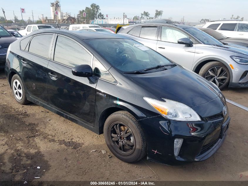 2013 TOYOTA PRIUS - JTDKN3DU0D0345124
