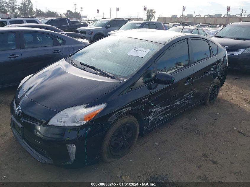 2013 TOYOTA PRIUS - JTDKN3DU0D0345124