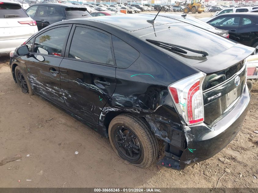 2013 TOYOTA PRIUS - JTDKN3DU0D0345124