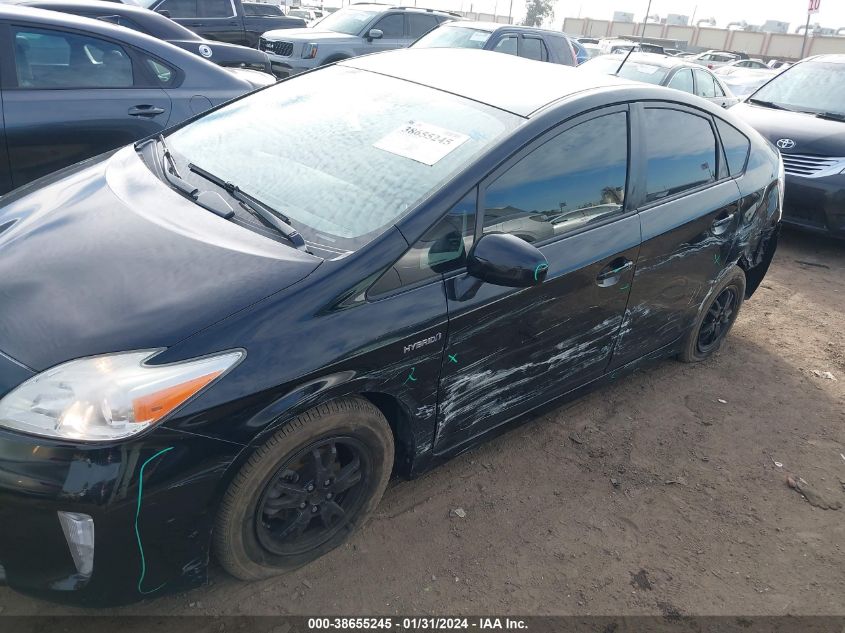 2013 TOYOTA PRIUS - JTDKN3DU0D0345124