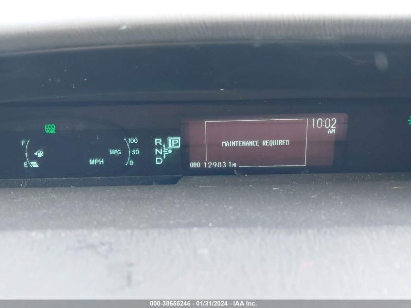 2013 TOYOTA PRIUS - JTDKN3DU0D0345124