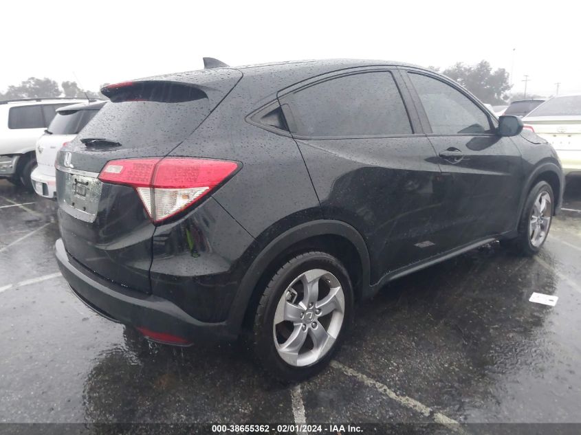 2019 HONDA HR-V LX - 3CZRU5H39KG716380