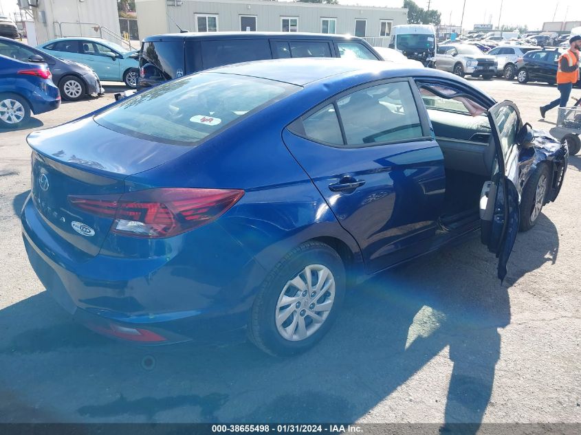 2019 HYUNDAI ELANTRA SE - 5NPD74LF7KH494660