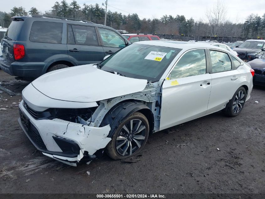 2022 HONDA CIVIC EX - 2HGFE1F79NH322016